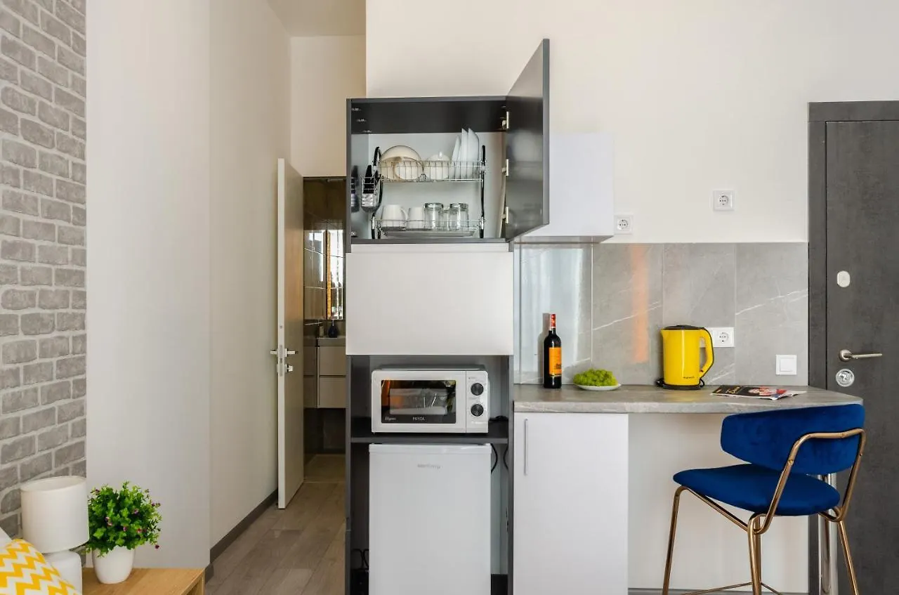 View Smart Apartment Kvartet Railway Station 4D Kyiv Ukraine